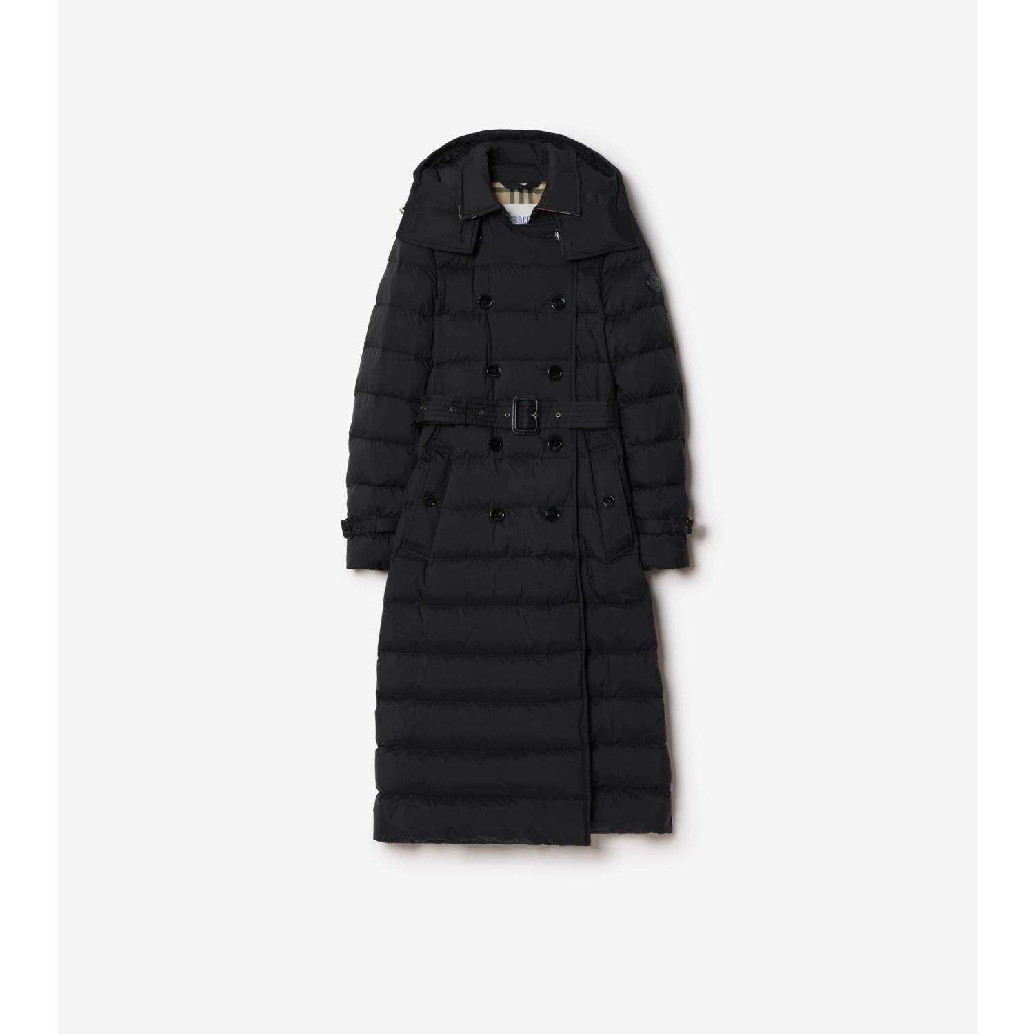 Long Nylon Audley Puffer Coat