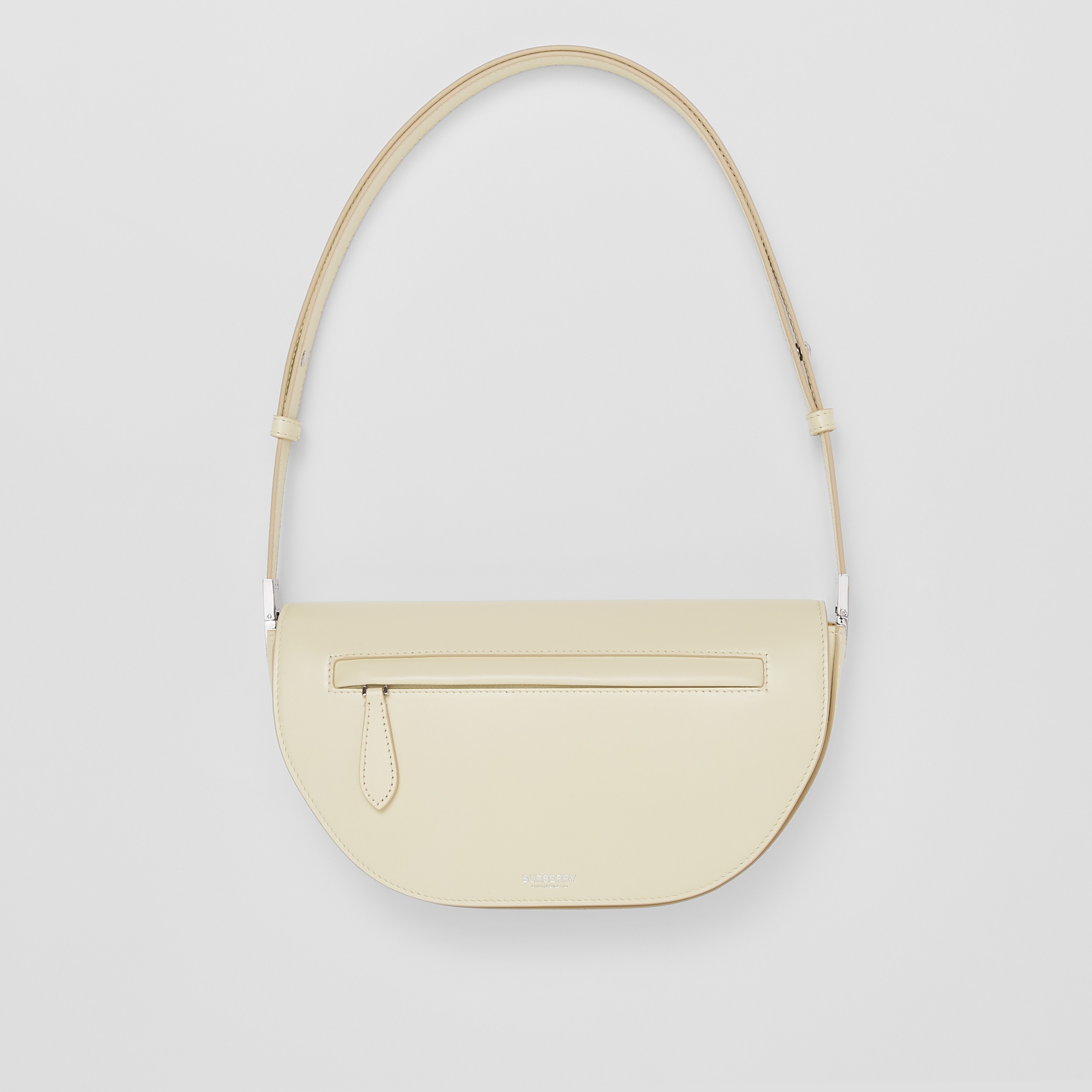 Small Leather Olympia Bag in Pale Vanilla - Women | Burberry® Official - 1