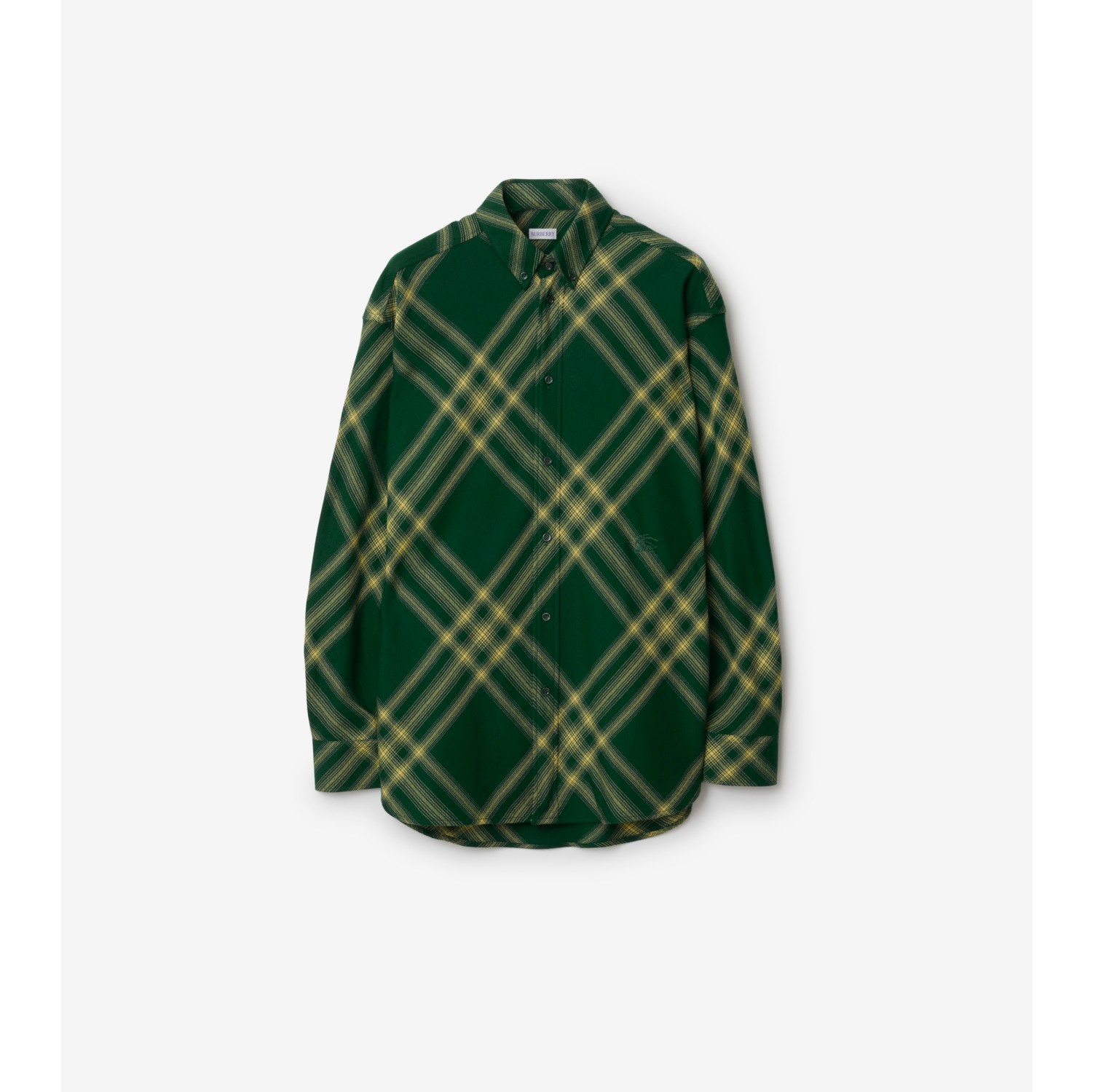 Burberry store green shirt