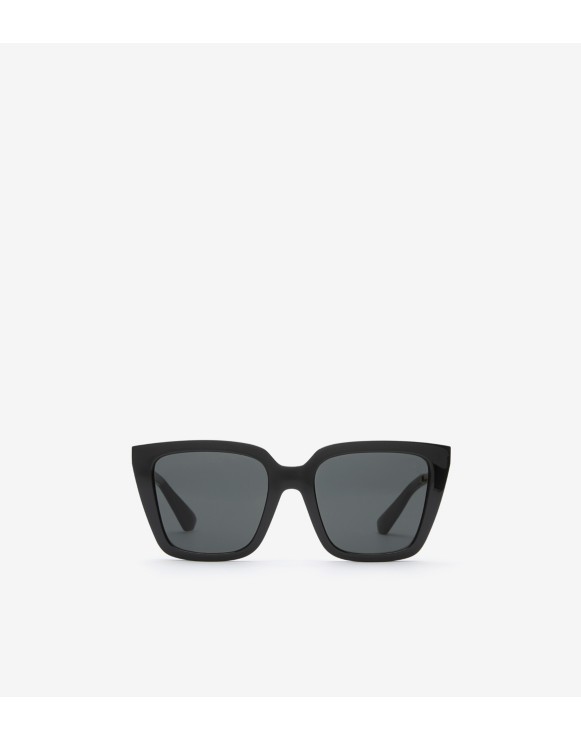 Check Engraved Square Sunglasses​