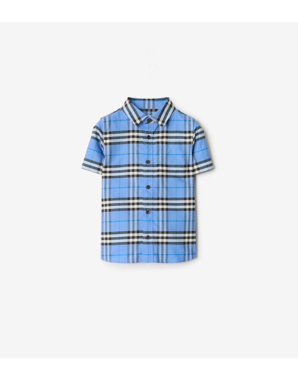 Check Cotton Oxford Shirt