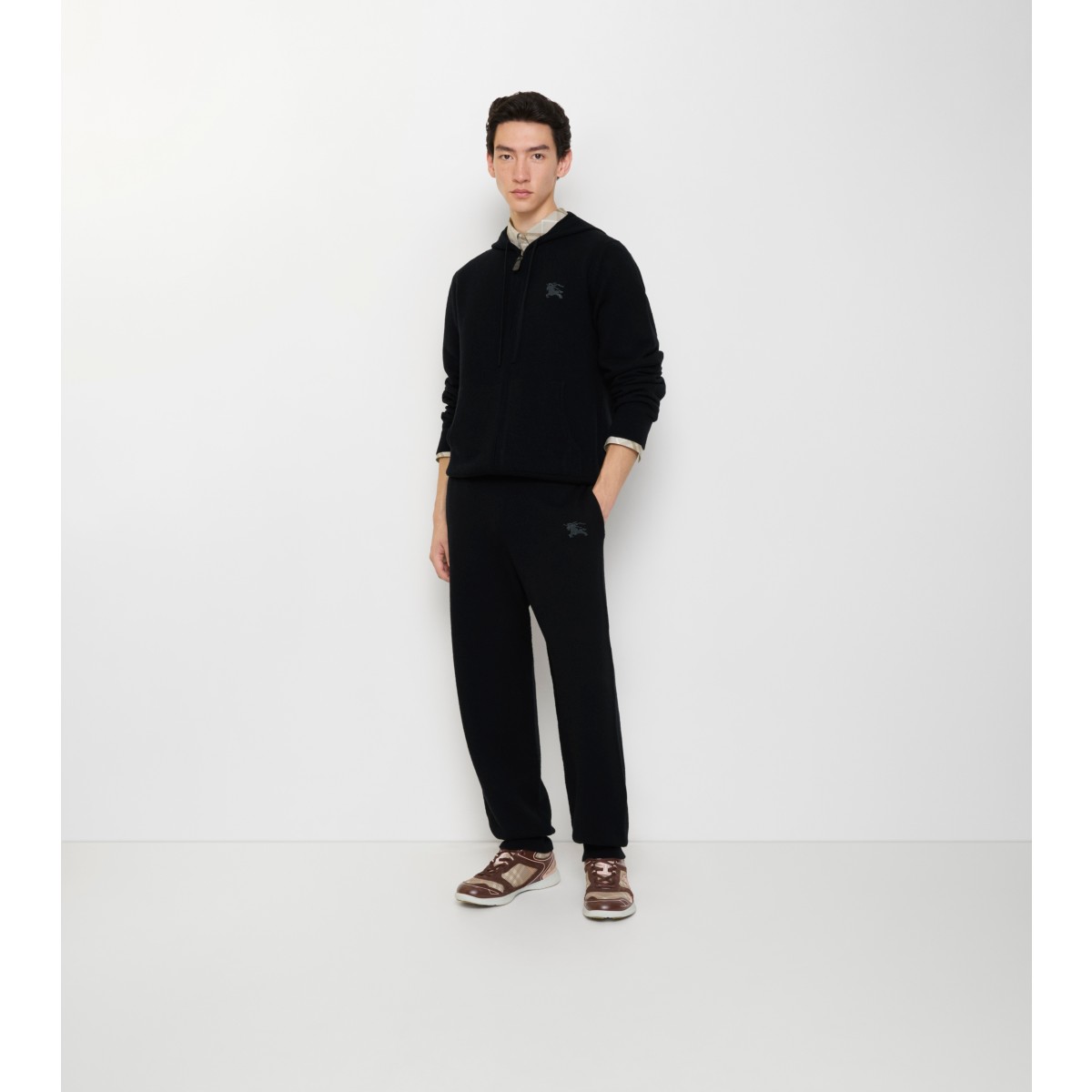  Embroidered Blend Track Pants