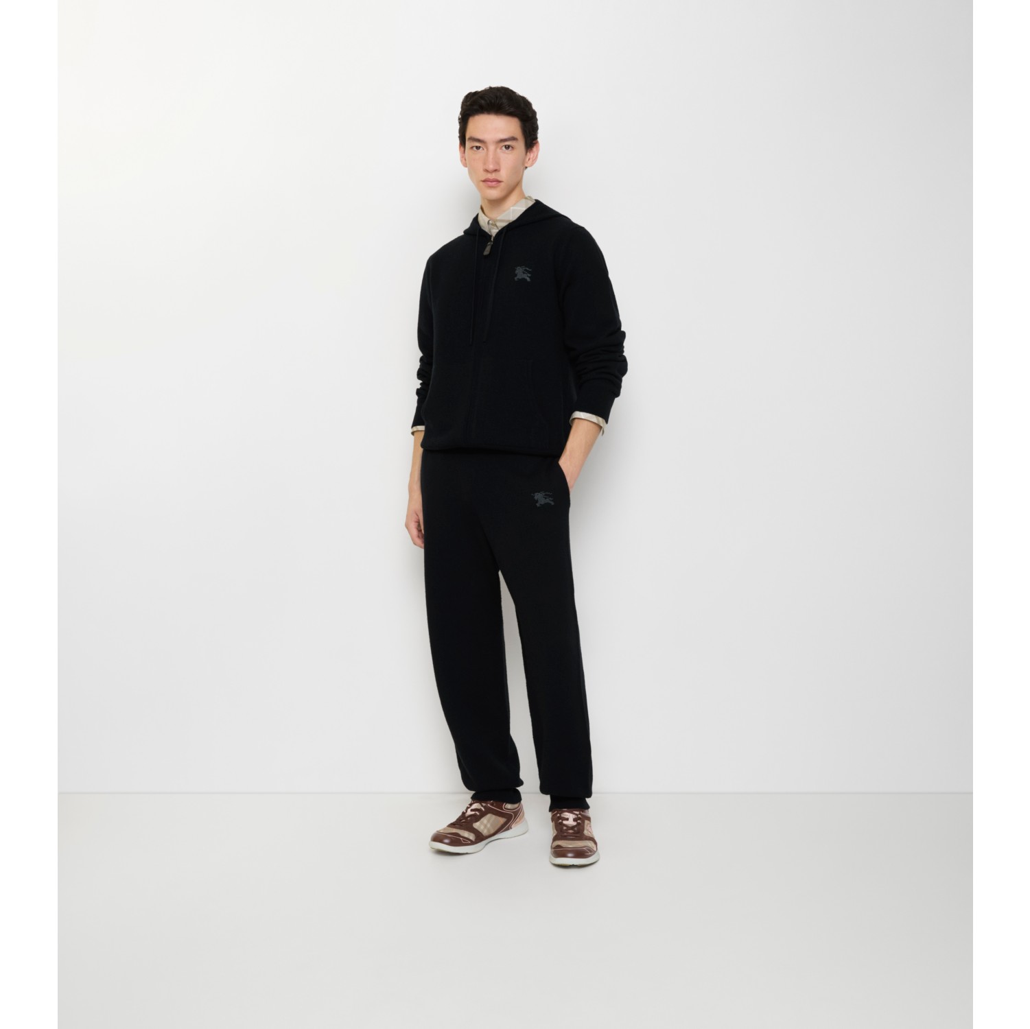 Wool Blend Track Pants