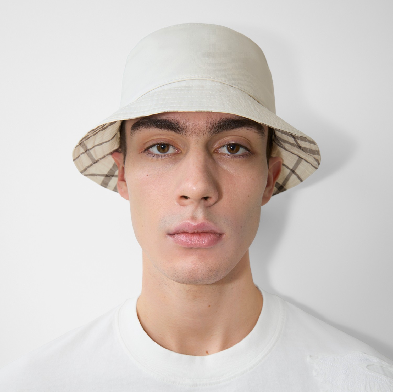 Sombrero de pesca en mezcla de algodón