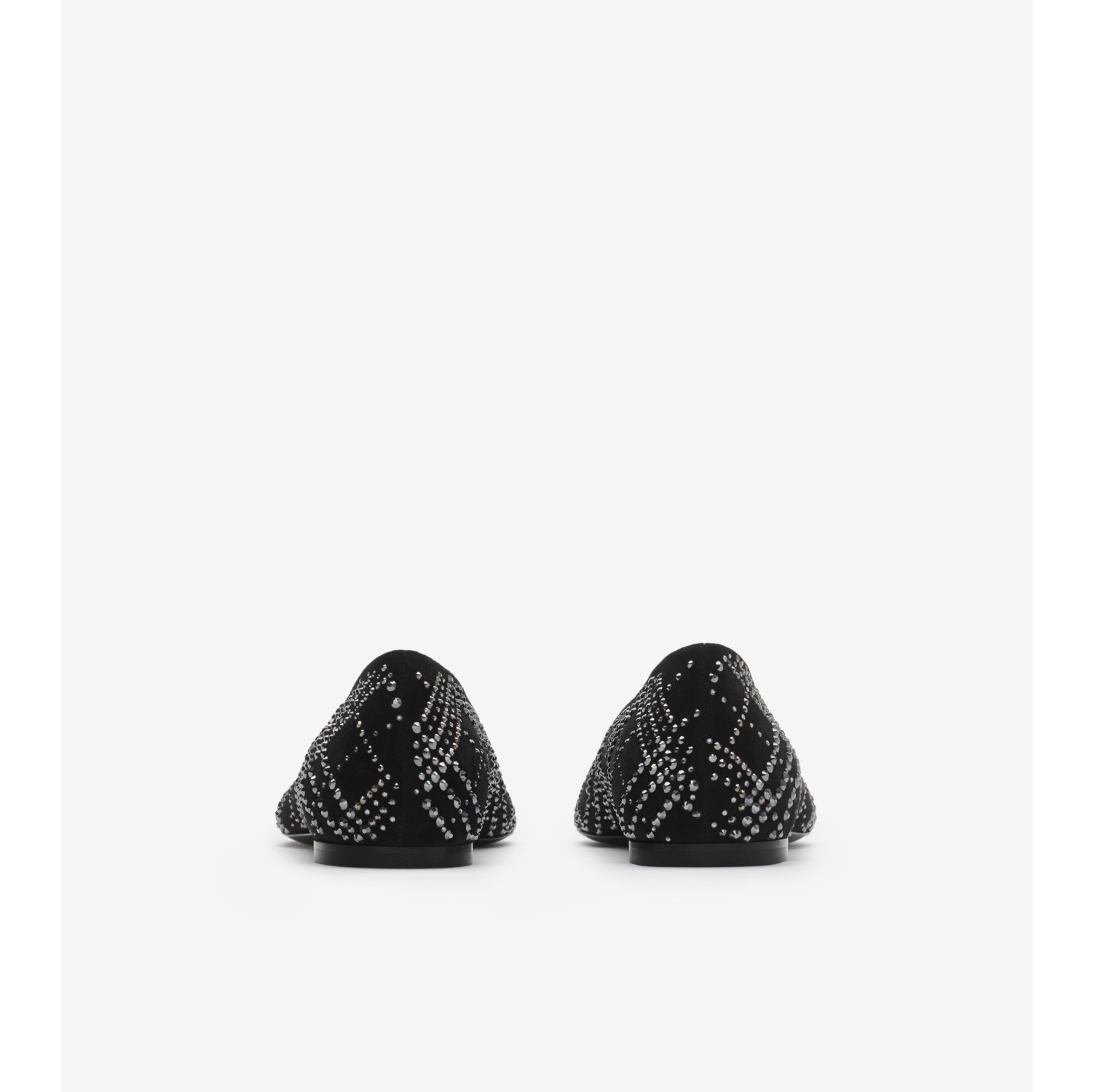 Crystal Check Baby Ballerinas