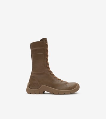 Leather Tone Boots in Sun-baked brown - Women | Burberry® Official