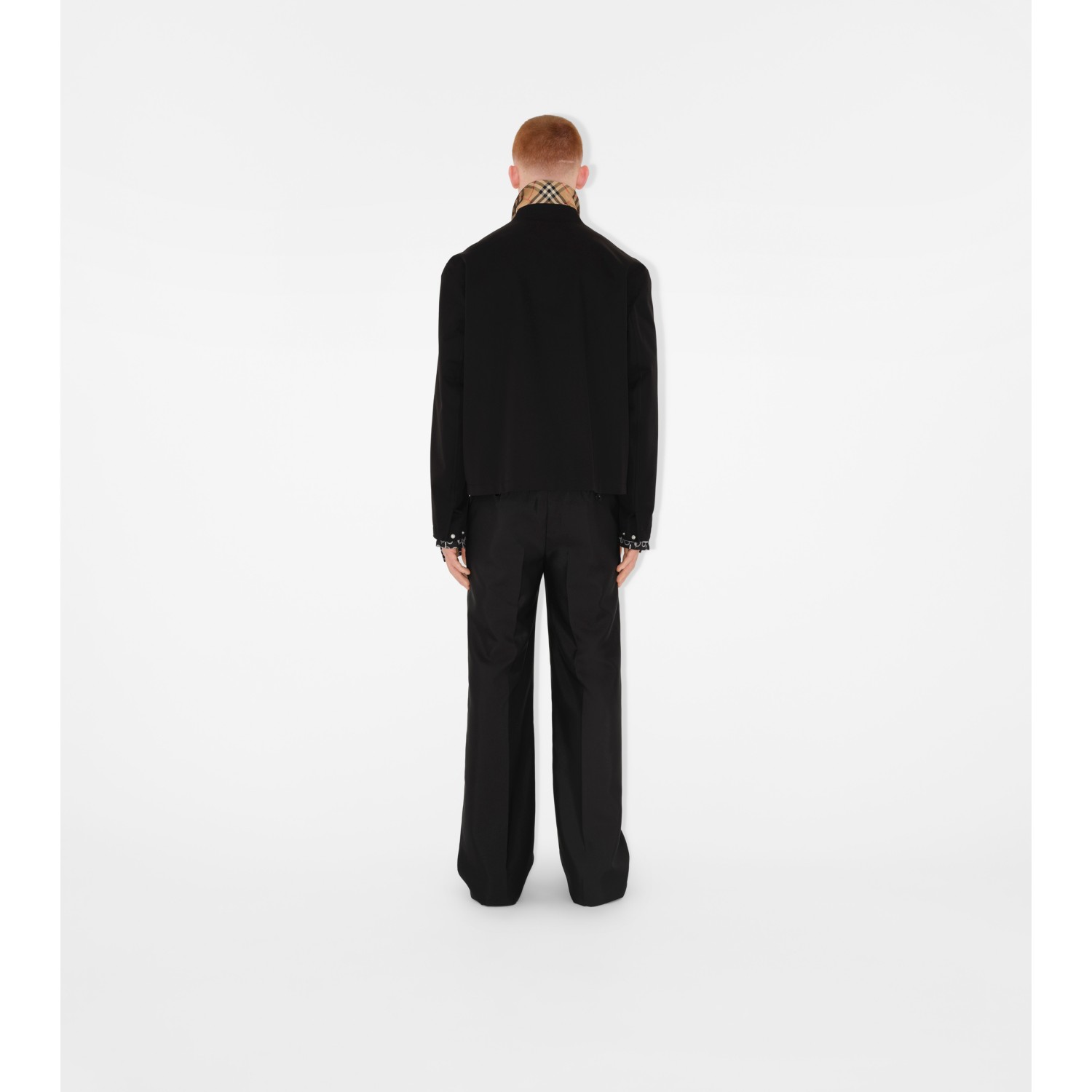 Gabardine Harrington Jacket - thumbnail 8