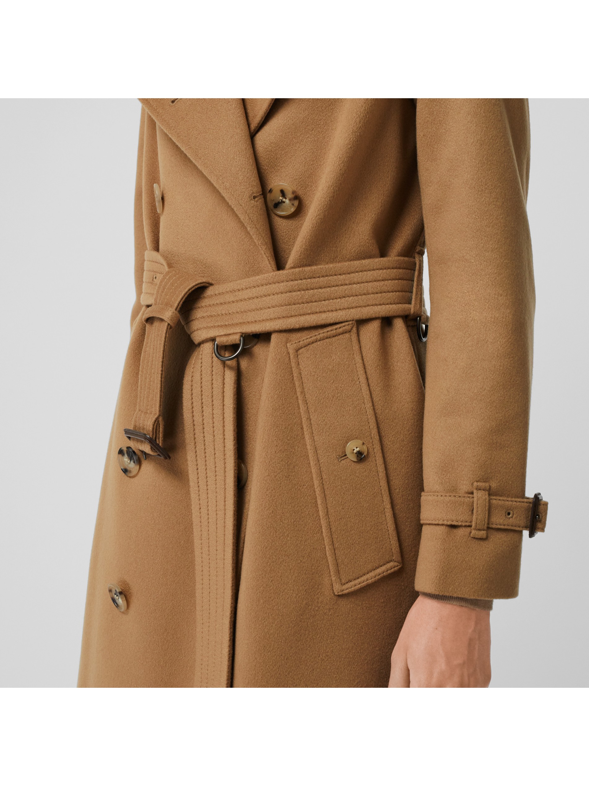 中调驼色 羊绒 trench 风衣 产品图片41