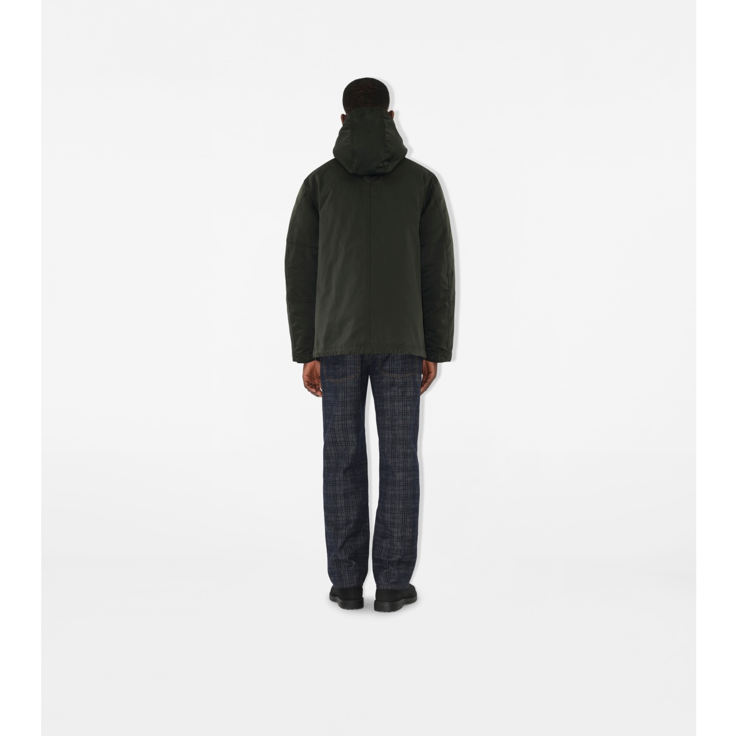 Nylon Blend Parka