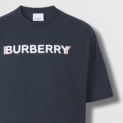 navy burberry t shirt