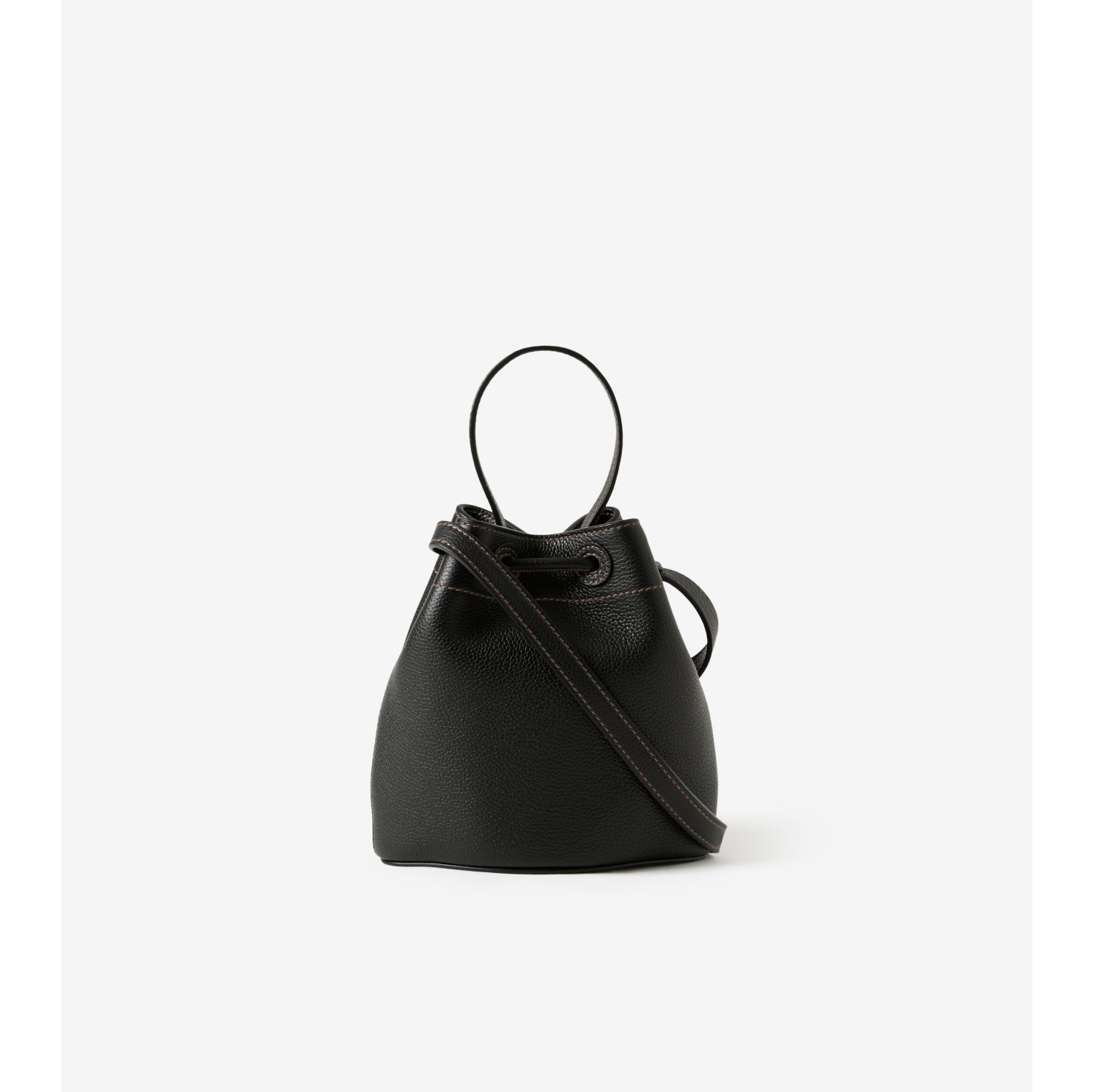 Mini leather hot sale bucket bag