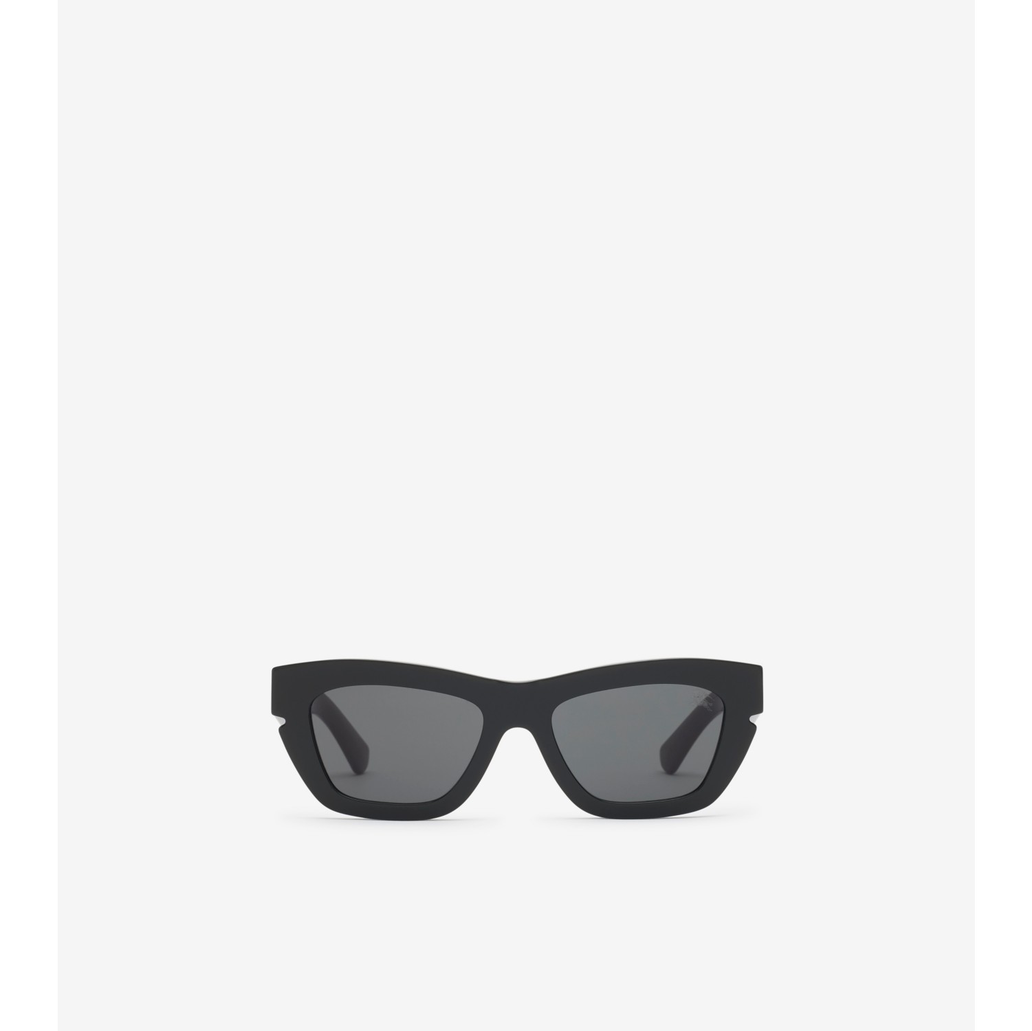 Lunettes de soleil œil-de-chat Check incrusté​