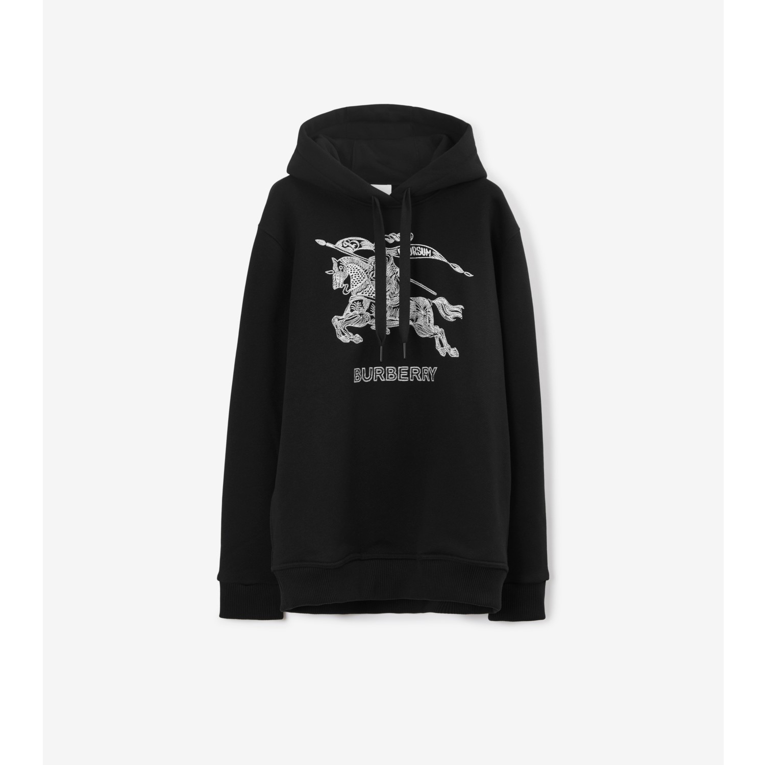 Black on sale burberry hoodie