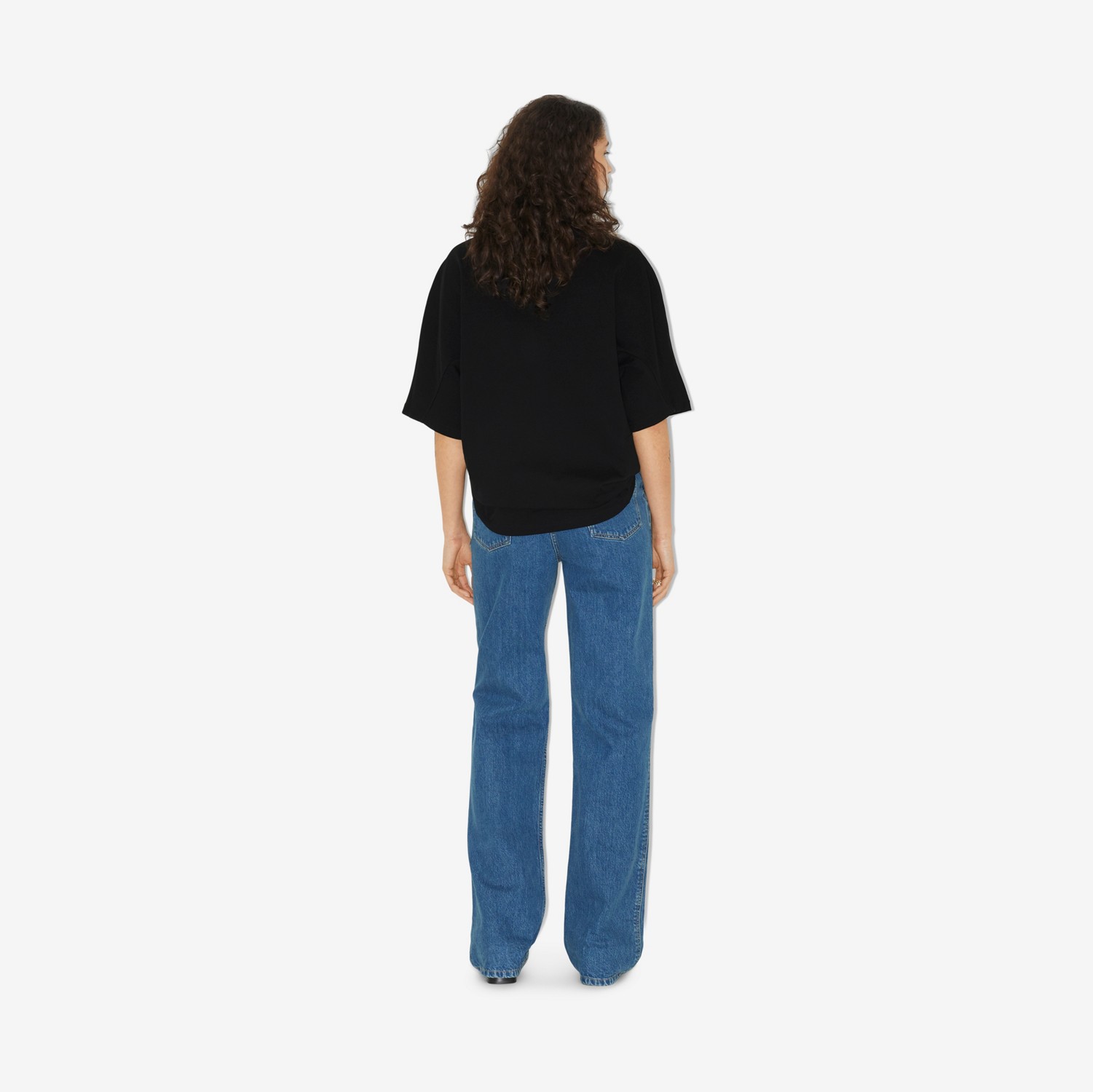 休闲版型牛仔裤 (经典蓝色) - 女士 | Burberry® 博柏利官网