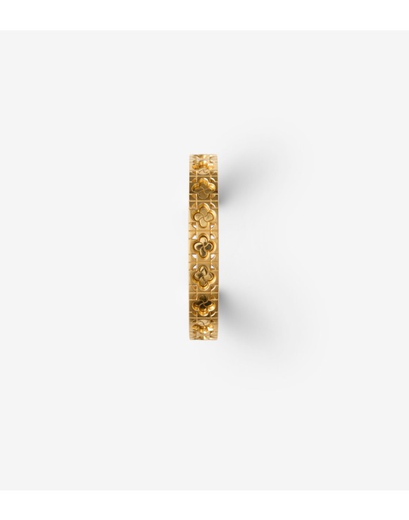 Rose Monogram Cuff