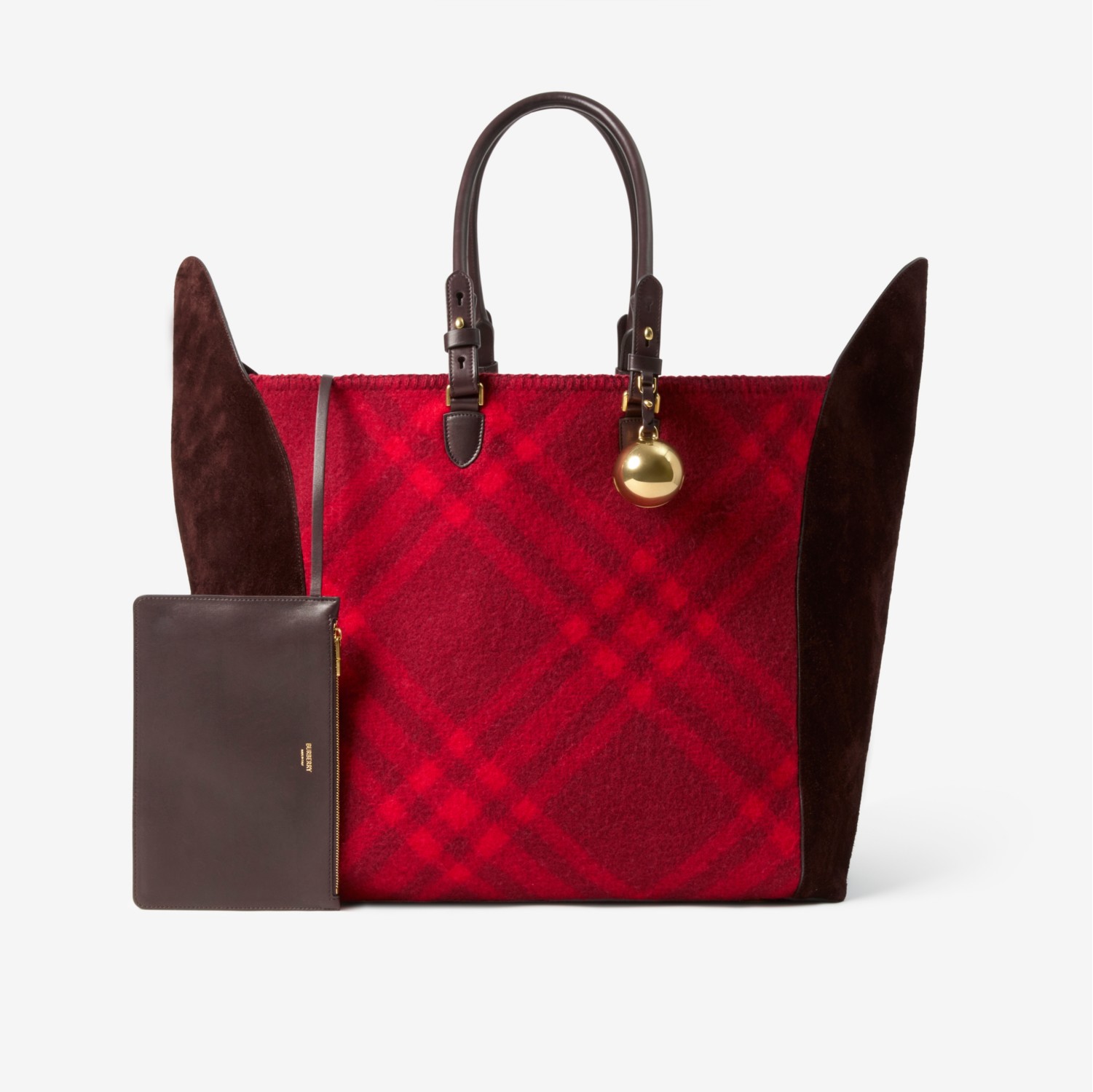 Burberry extra best sale large tote