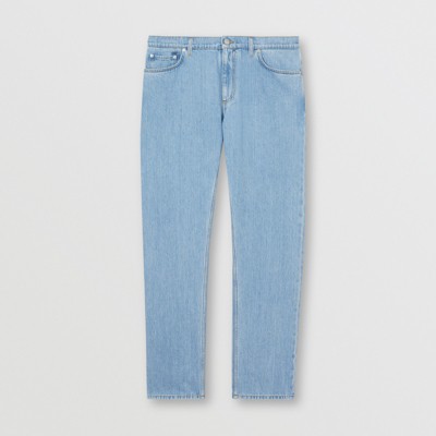 Straight Fit Japanese Denim Jeans in 