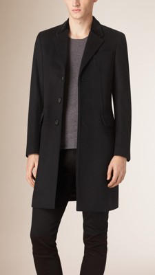Velvet Topcollar Wool Cashmere Chesterfield