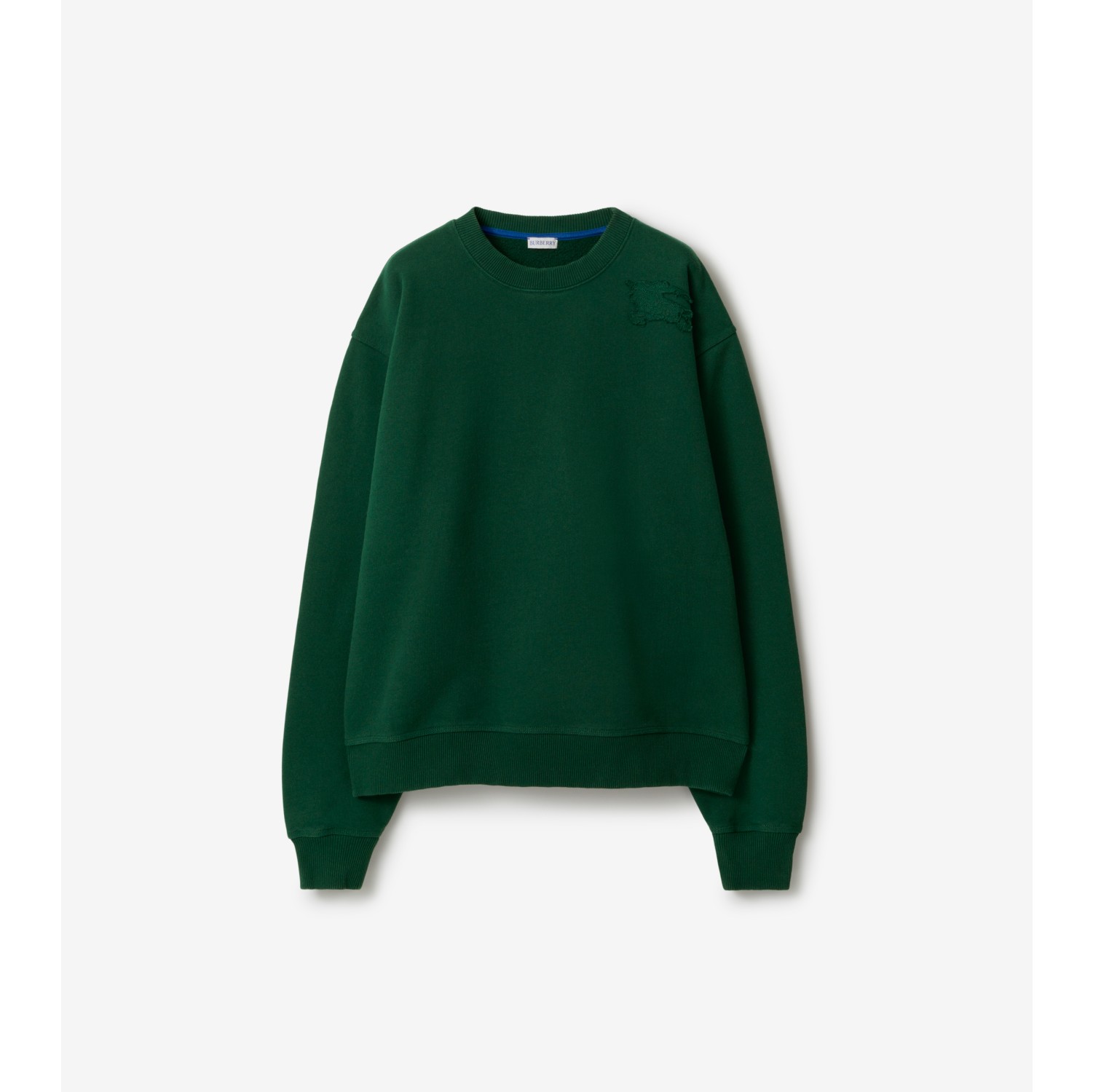 Cotton Sweatshirt in Ivy Men Burberry Official