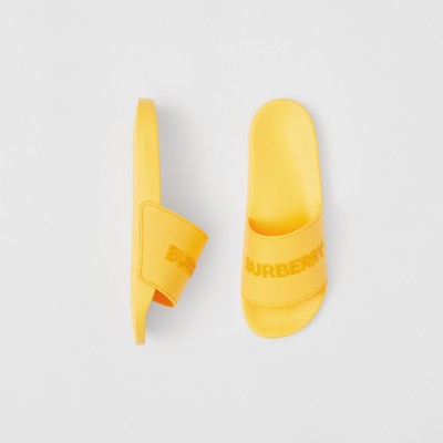 yellow slides mens