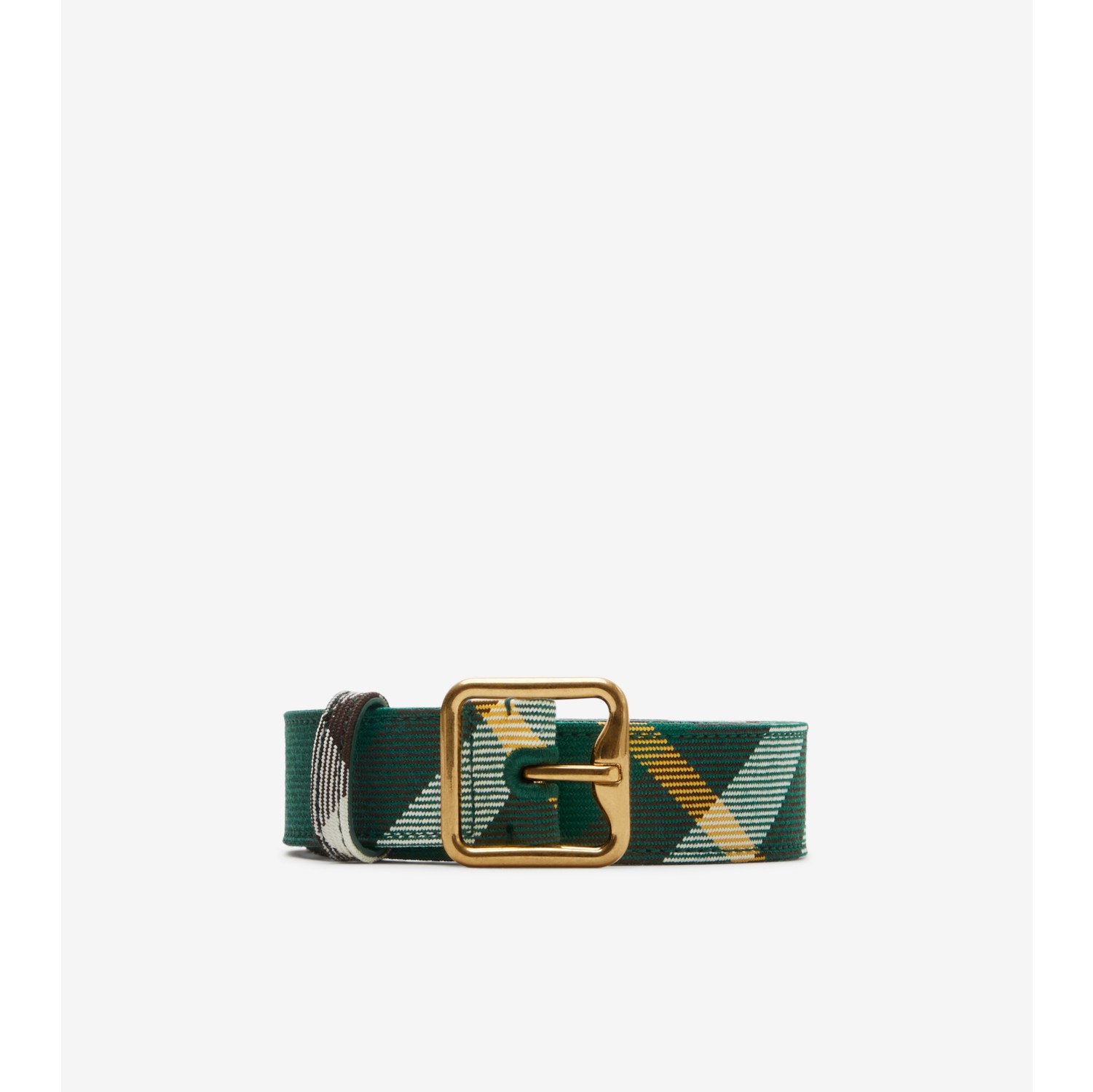 Burberry horseferry check belt hotsell