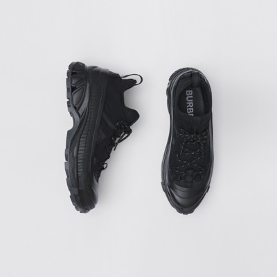 Burberry shoes men black Clearance