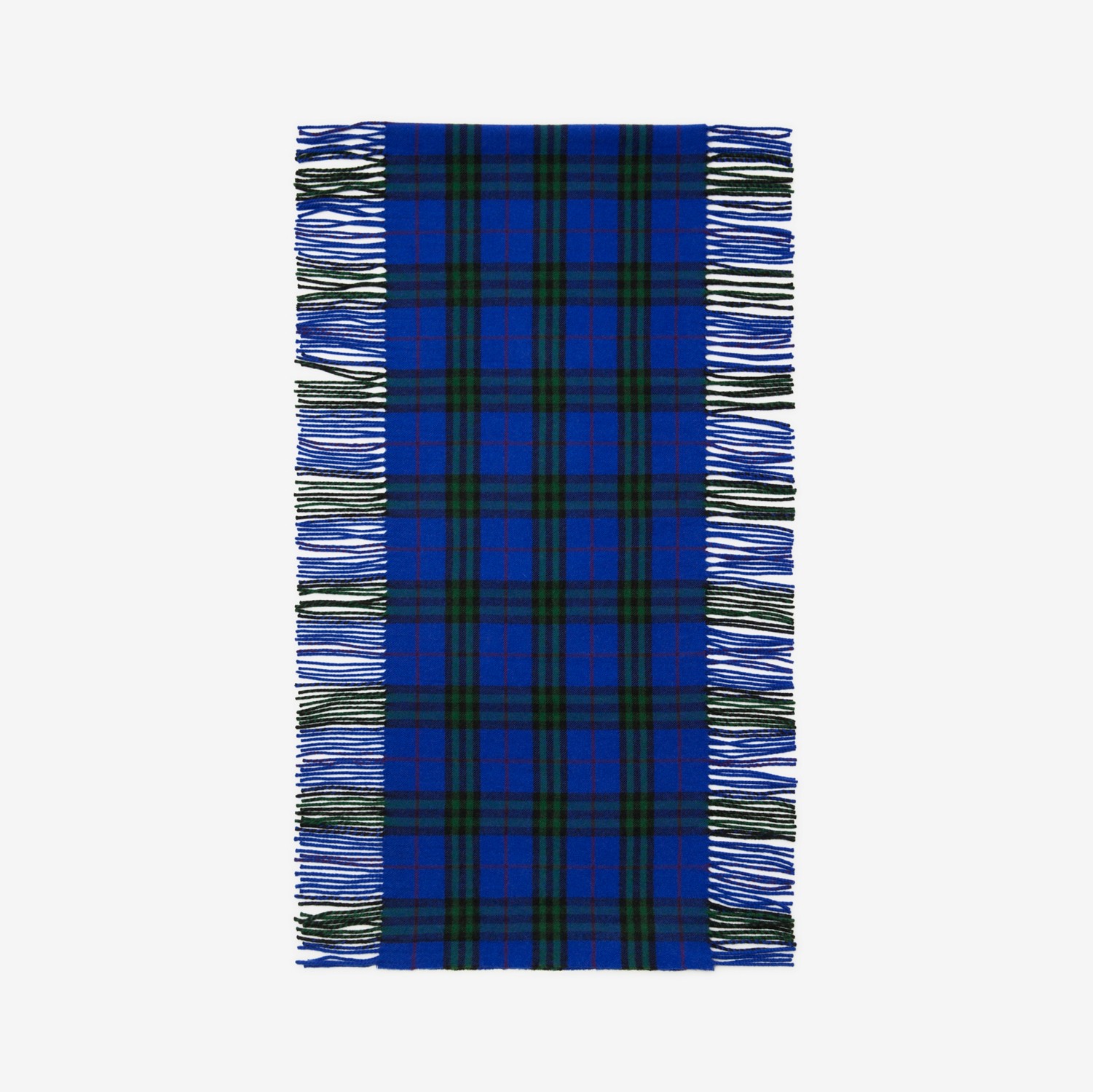 チェック カシミア ハッピースカーフ (ナイト) | Burberry®公式 チェック カシミア ハッピースカーフ (ナイト) | Burberry®公式
