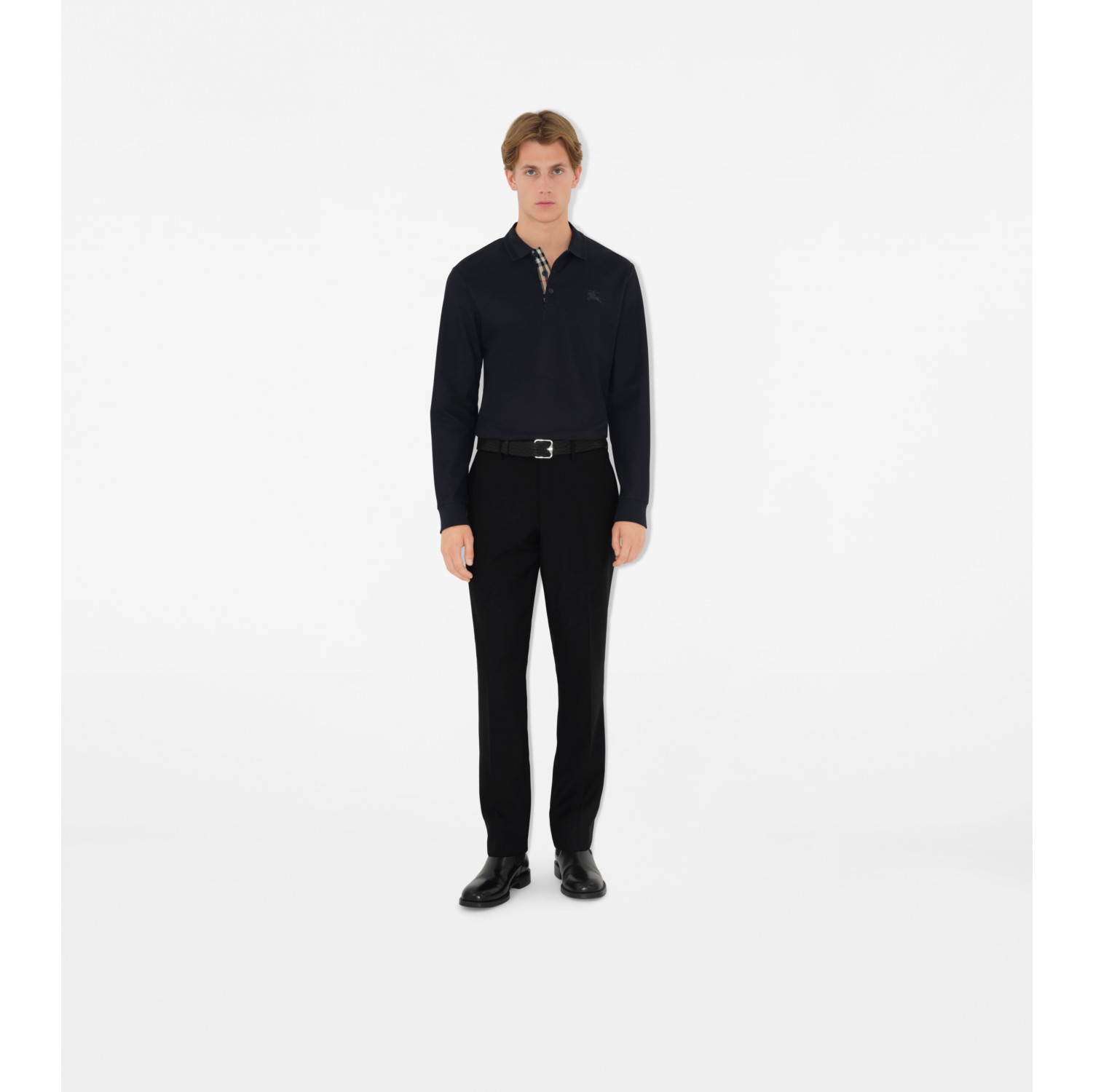 Burberry mens long sleeve on sale