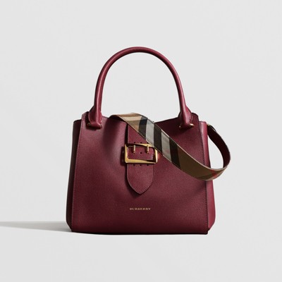 burberry buckle tote