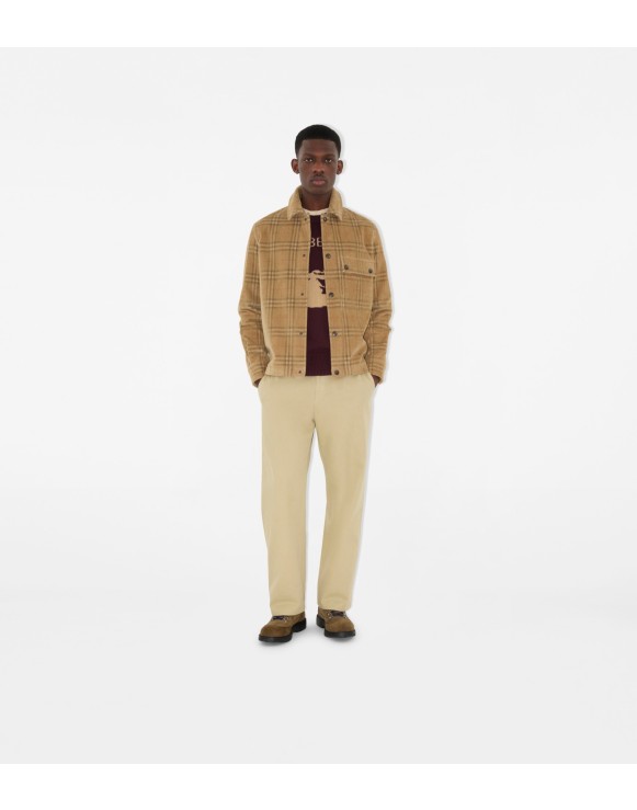 Check Corduroy Overshirt