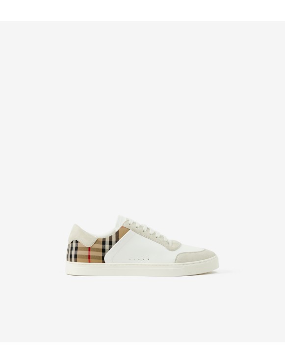 Burberry white shoes online