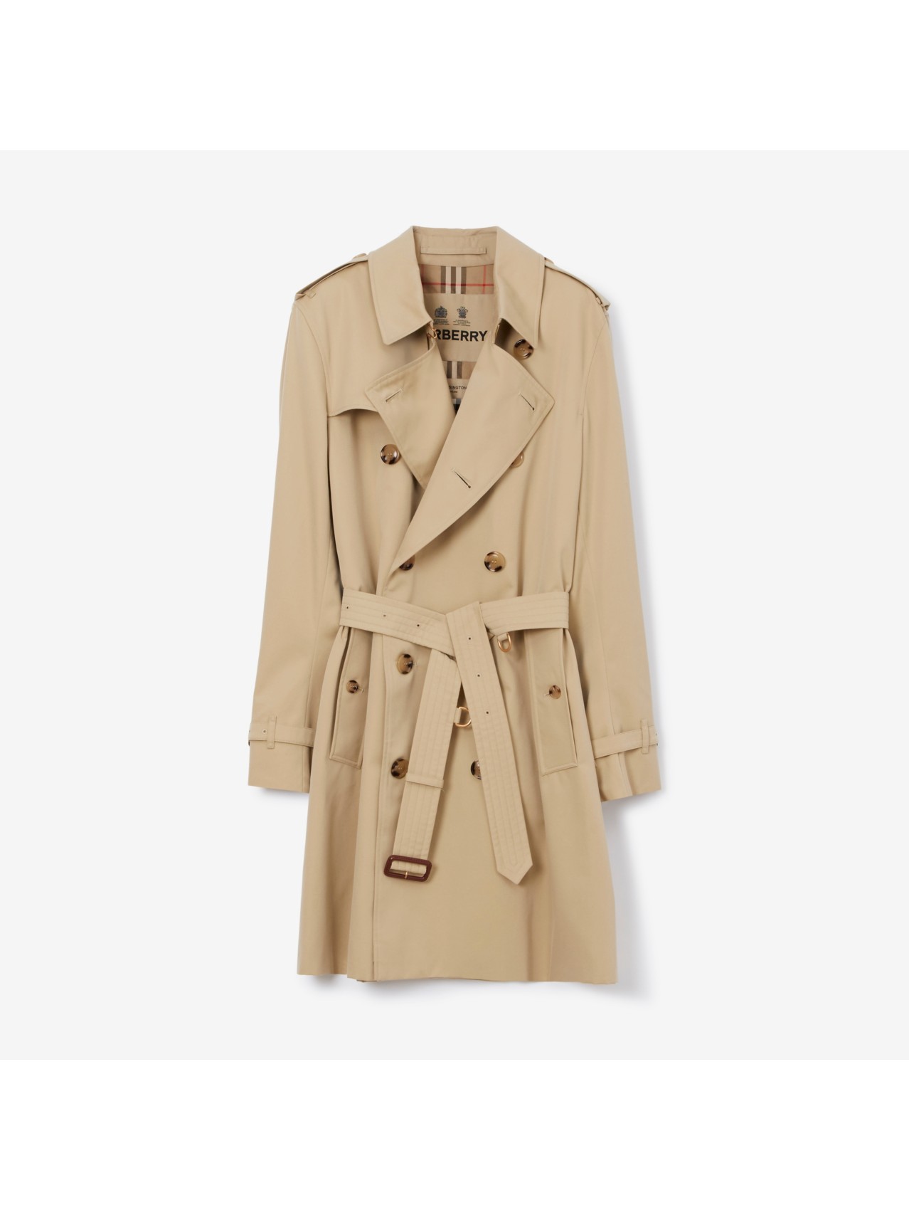 Kensington Heritage Trench Coat in Honey - Men | Burberry® Official