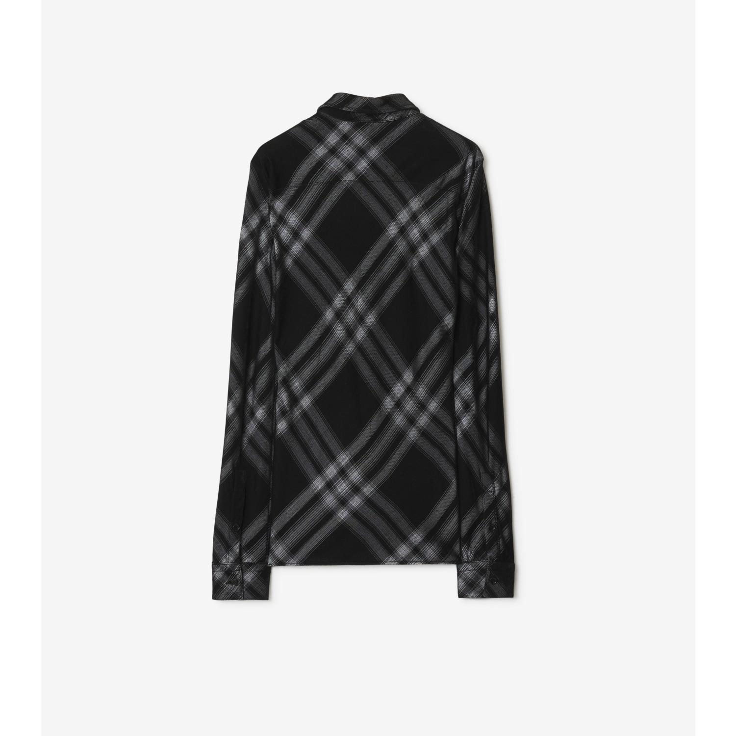 Burberry check deals shirt womens