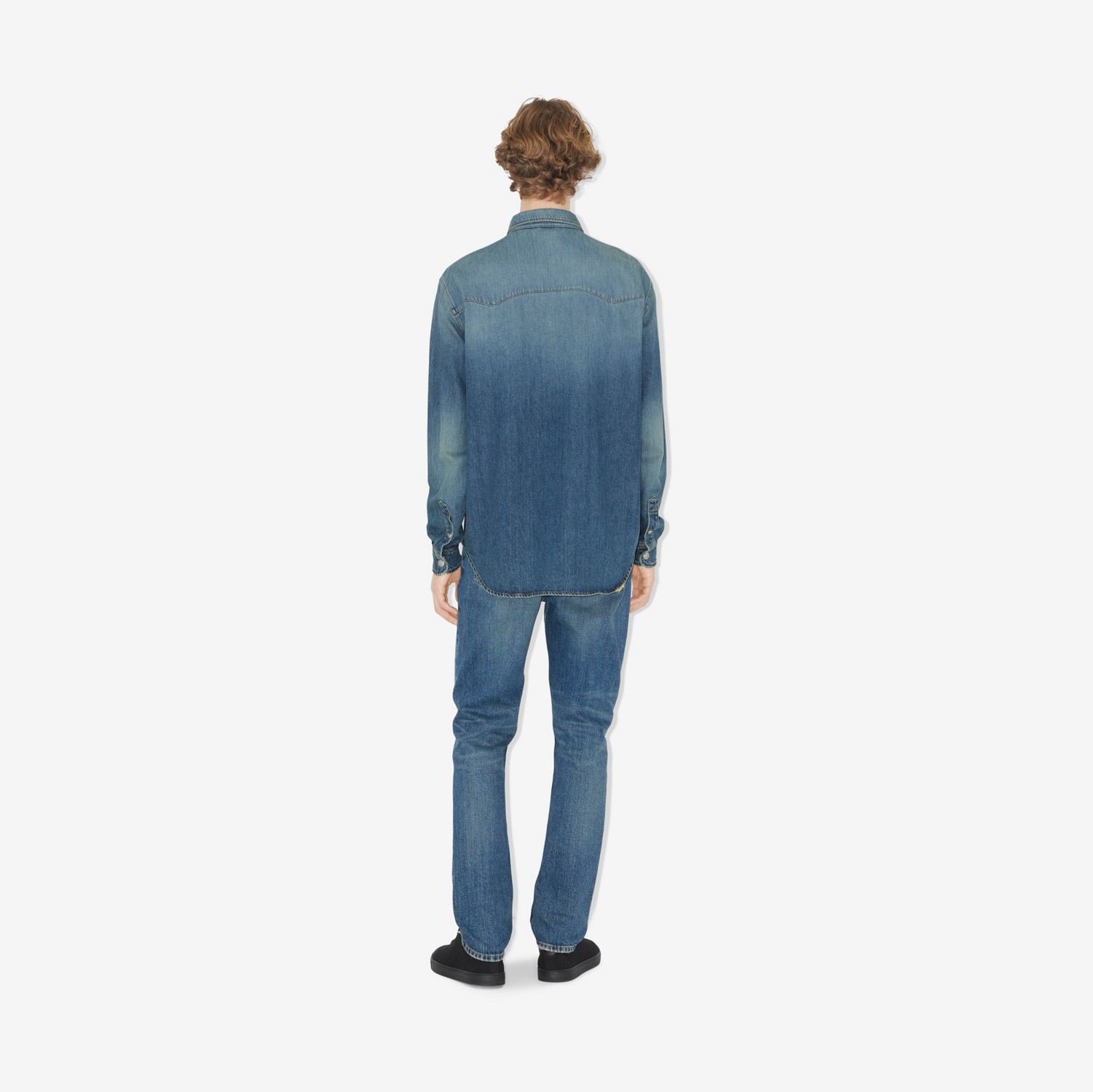 Jean slim en denim stretch japonais (Vintage) - Homme | Site officiel Burberry®