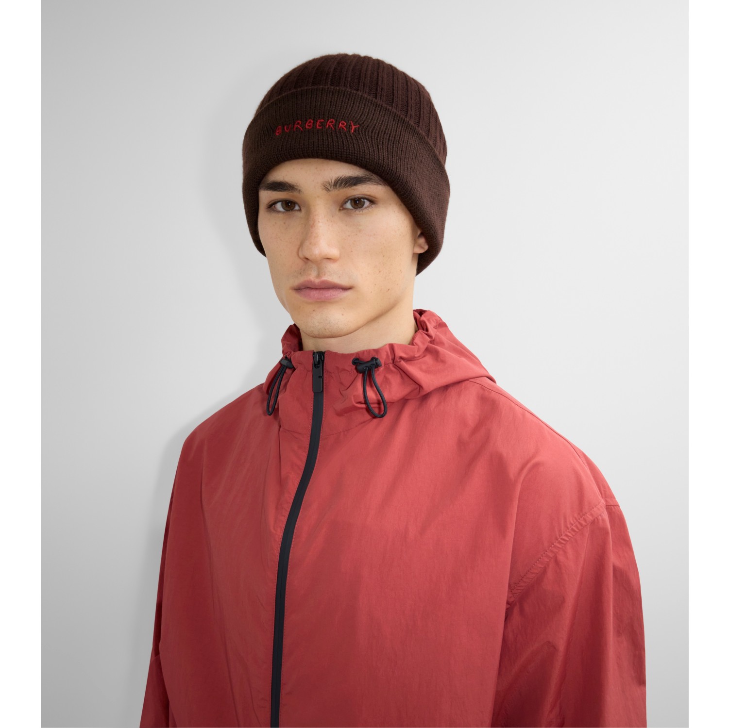 Cappellino in lana con logo