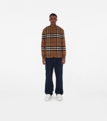 Burberry Brown Check Jacket