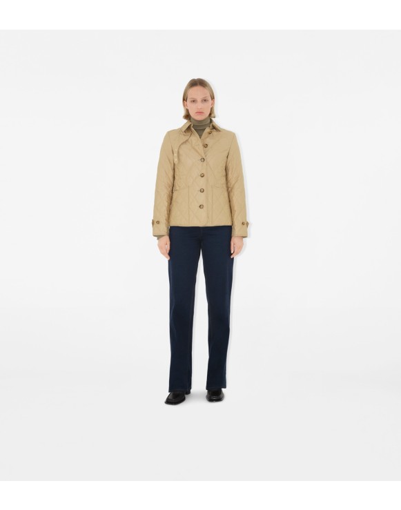 ウィメンズ デザイナーキルティングジャケット | Burberry® 公式サイト 