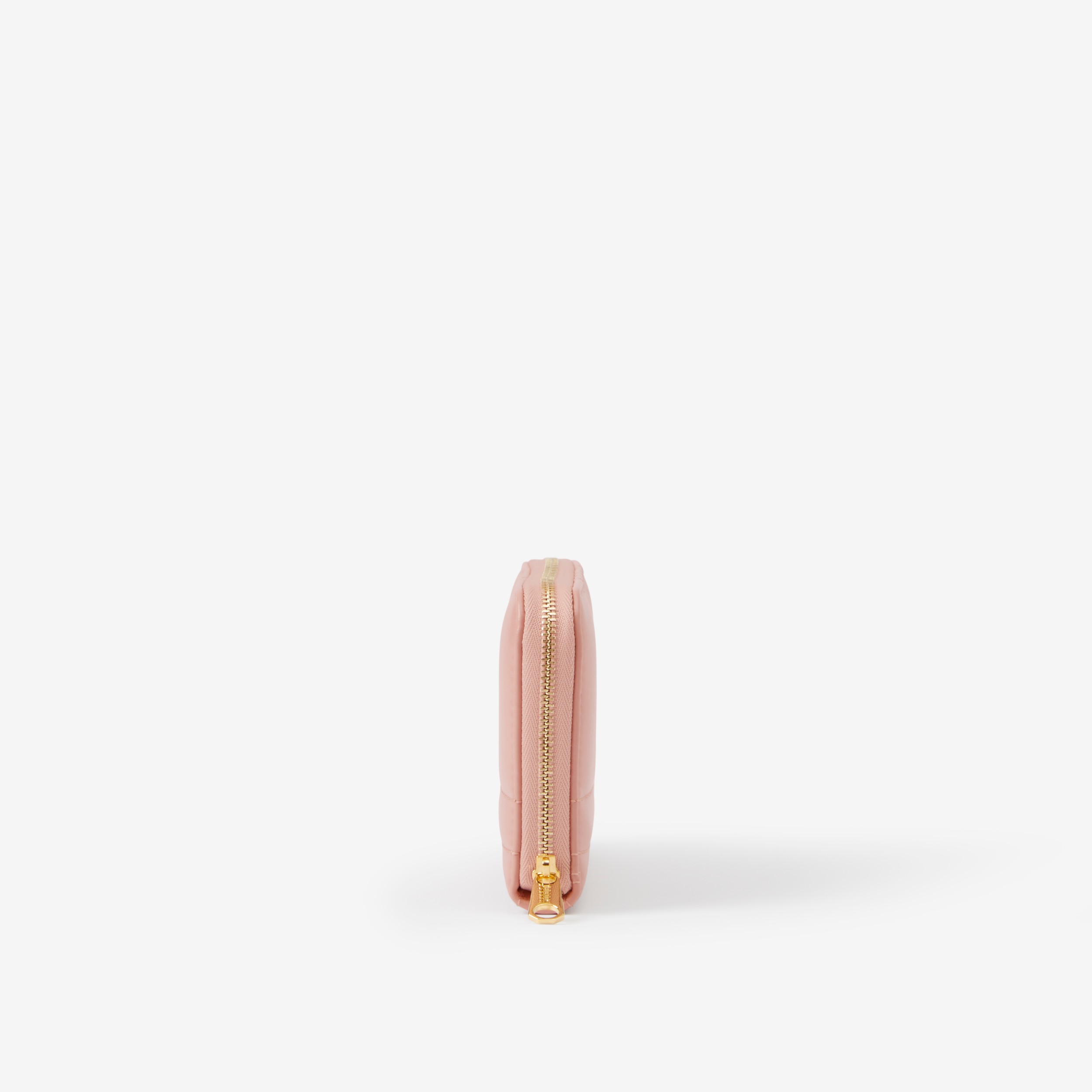 Lola – 绗缝皮革萝纳全拉链钱夹 (暗粉色) - 女士 | Burberry® 博柏利官网 - 2