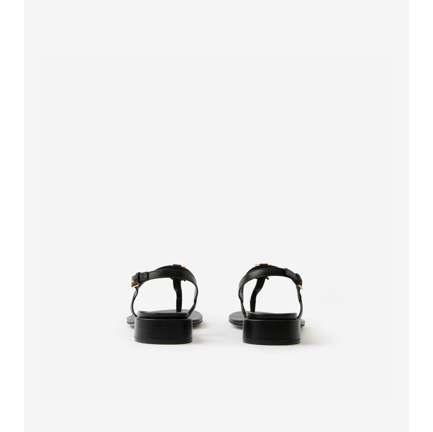 Burberry Monogram Motif Leather Sandal - ShopStyle