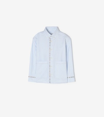 Striped Cotton Oxford Shirt Pale ®