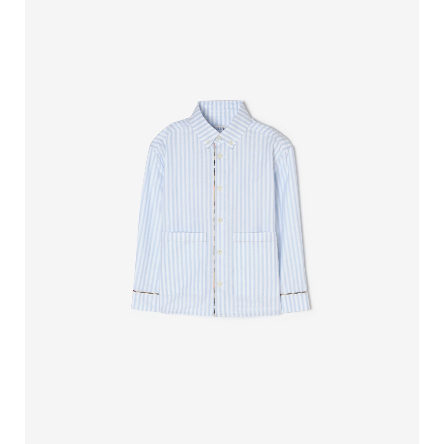 Striped Cotton Oxford Shirt