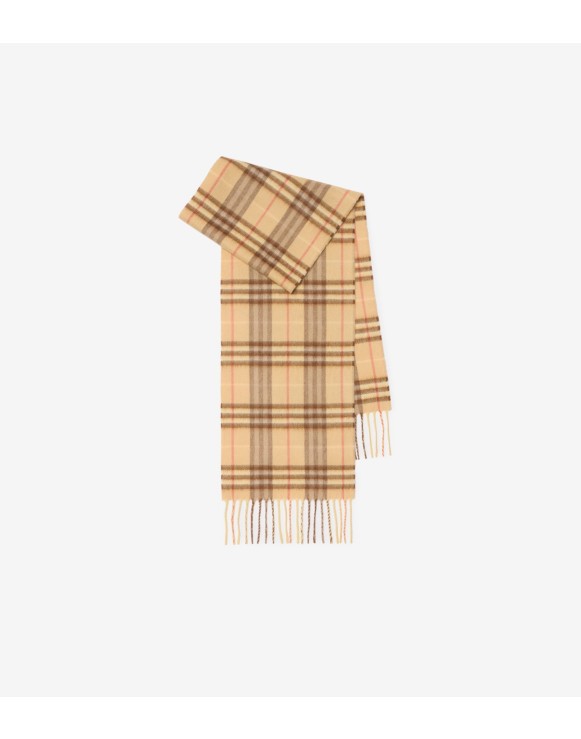 Cachecol de cashmere em Check