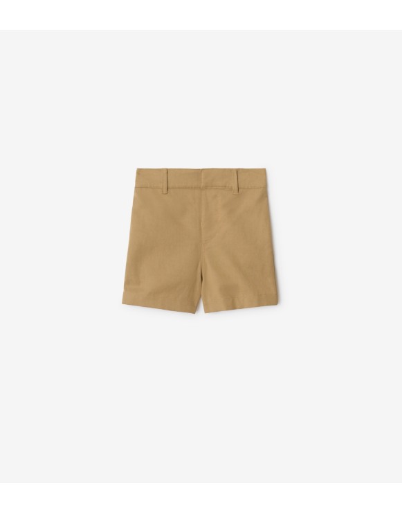 Cotton Blend Shorts