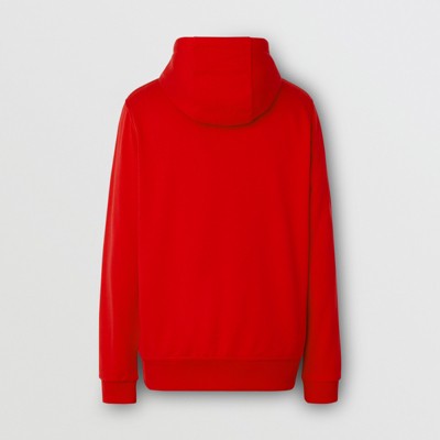 bright red hoodie mens