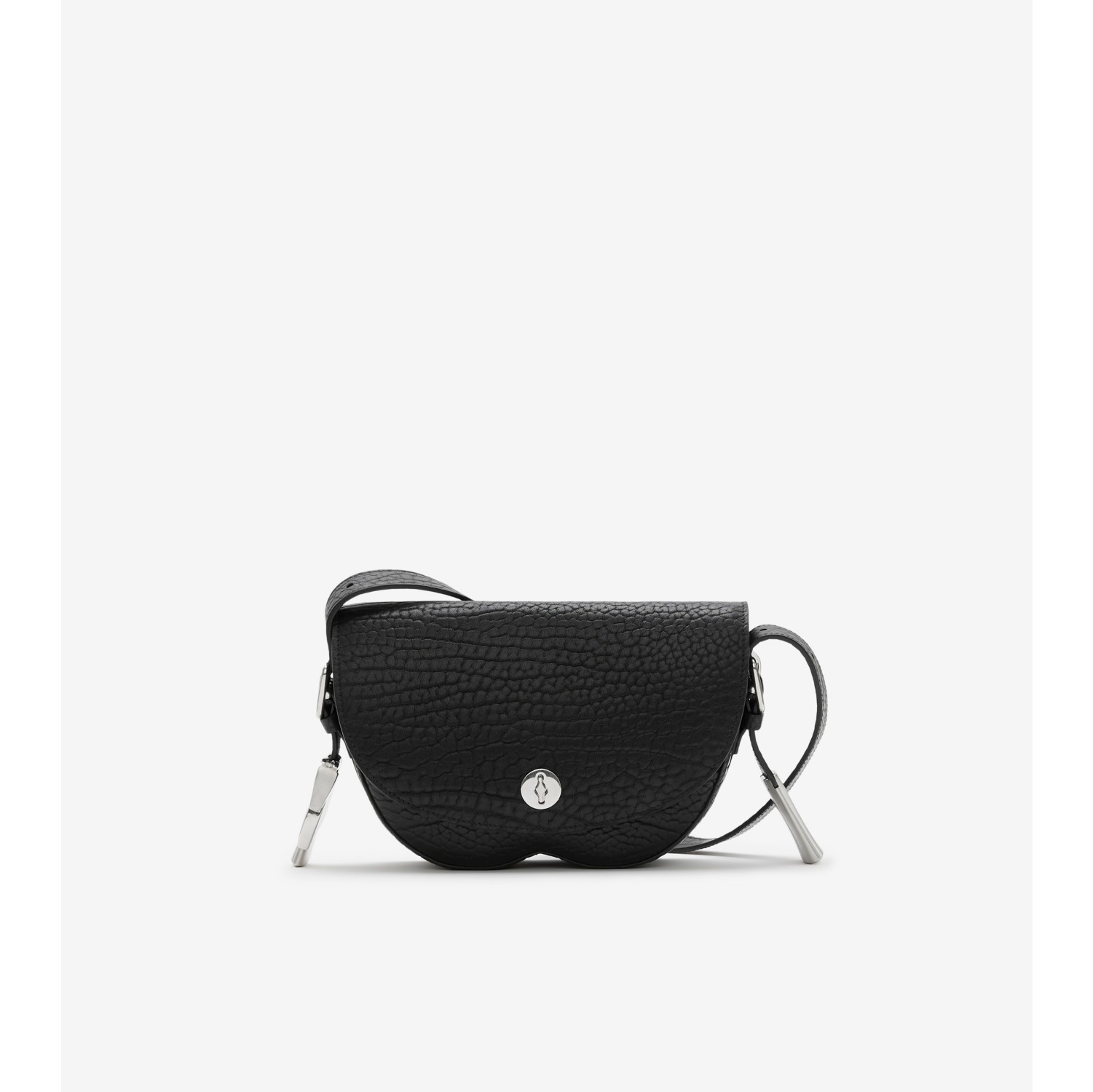 Burberry black satchel sale