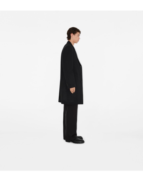 Manteau ajusté en laine