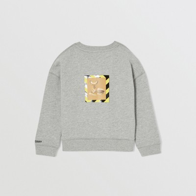 burberry sweater kids grey