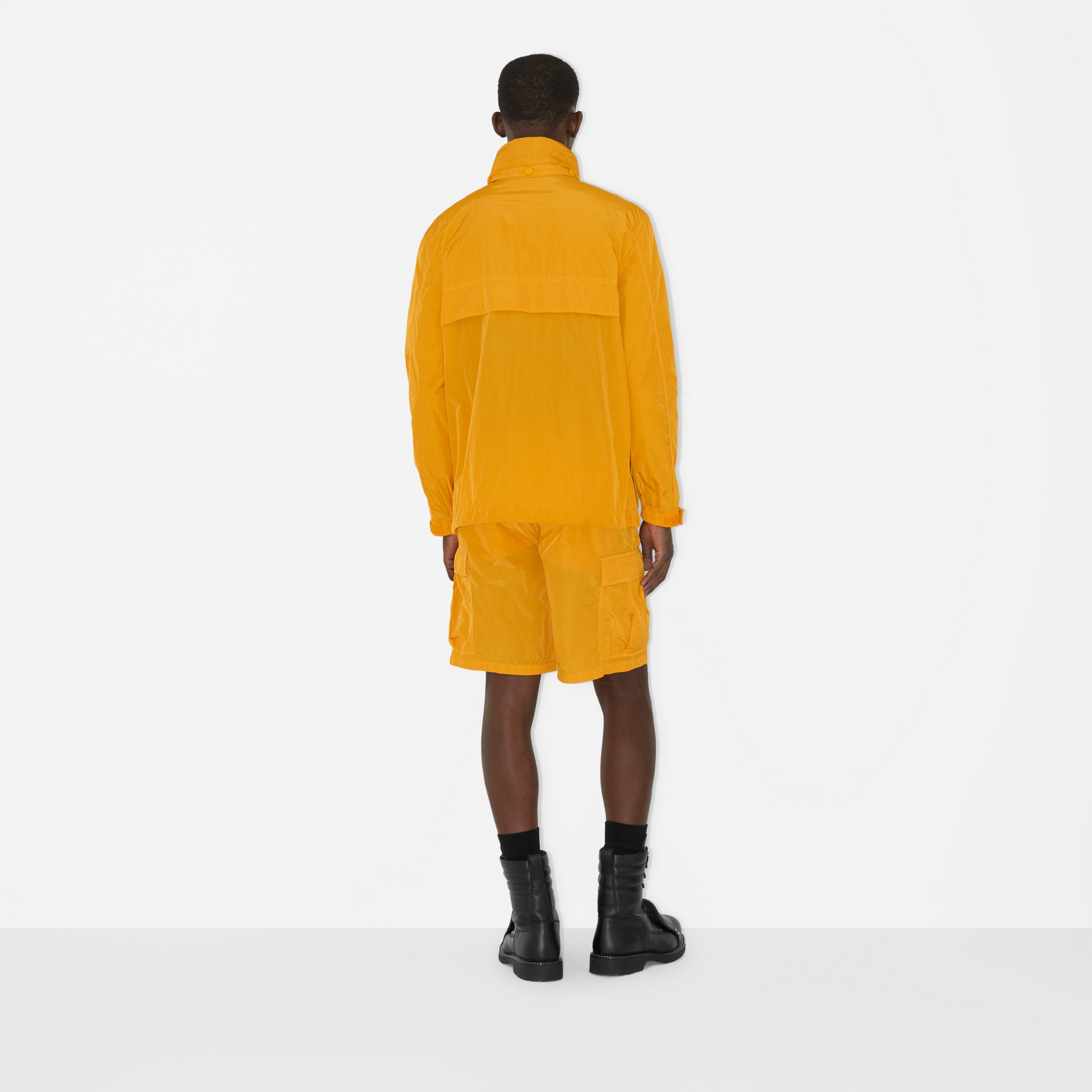 Nylon Cargo Shorts in Marigold - Men | Burberry® Official - 4