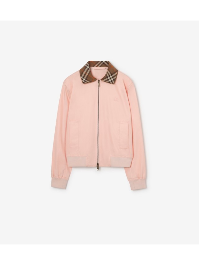 SSR希少 バーバリーズ　ブルゾン　ライトアウター　ピンク　ノバチェック　L 新着ウィメンズ | Burberry® 公式サイト