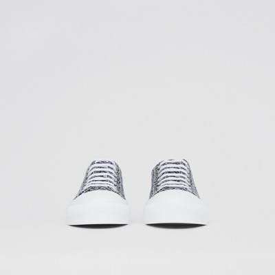 burberry monogram sneakers